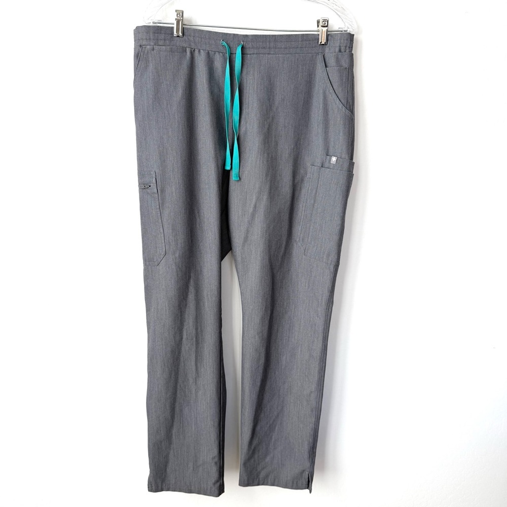 Figs Gray Technical Scrub Pants